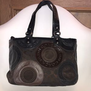 Coach handbag unique design